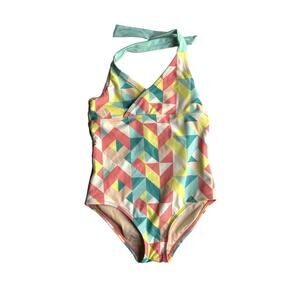 NWT Tea Collection Lychee Halter One Piece Swimsuit